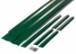 Добор для зелёной оцинкованной грядки PERFO Rall 6005 Zn h16 0,7x2м (с перфорацией и полимерным покрытием)
