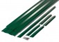 Добор для зелёной оцинкованной грядки PERFO Rall 6005 Zn h16 1x2м (с перфорацией и полимерным покрытием)