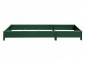 Удлинители для "ЭкоГрядки" из ПВХ h22, 1м, Зелёные