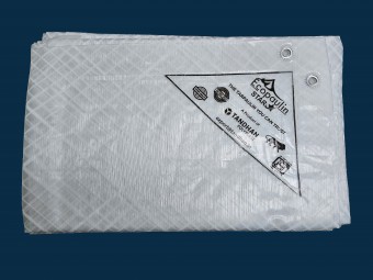 Тент "Ecopaulin Star" (Индия) 200 г/м2, 6х8м