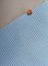 Сетка москитная от комаров шириной 1 м полиэфирная (голубая)